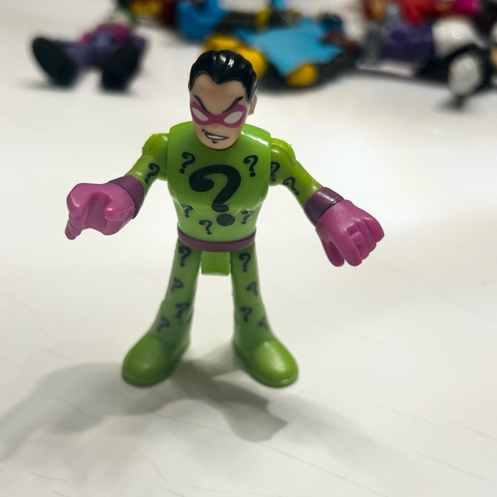 Fisher-Price Imaginext DC Super Friends The Riddler action figure Kid Toy